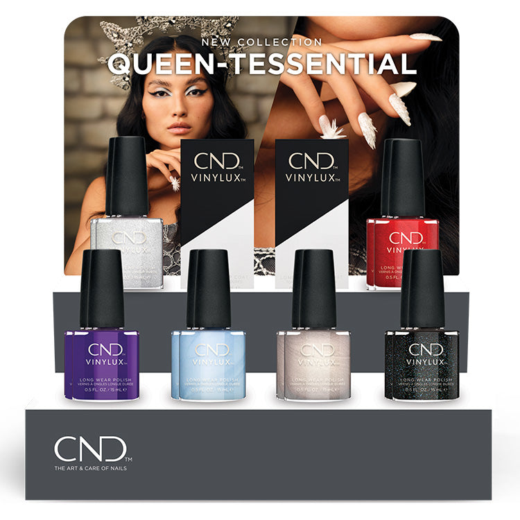 CND Vinylux Queen-tessential Collection Pop Display