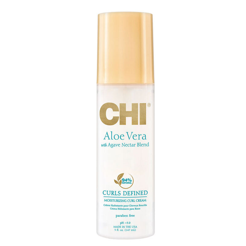 CHI Aloe & Agave Moisturizing Curl Cream 5 oz. - PinkPro Beauty