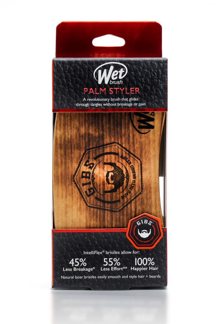 Gibs Wooden Palm Brush