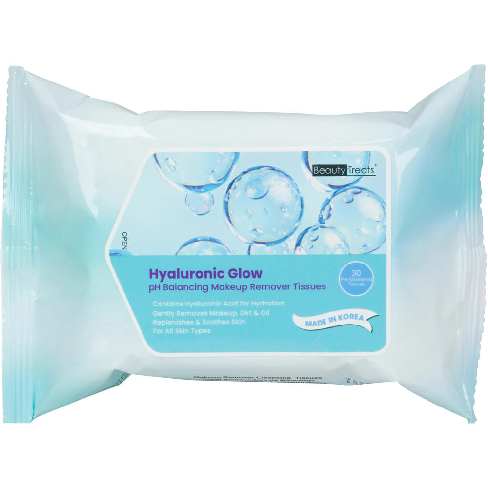 Beauty Treats Hyaluronic Glow Makeup Remover 12 Piece Display