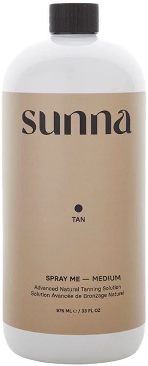 Sunna Tanning Solution Medium 33.8 oz - PinkPro Beauty Supply