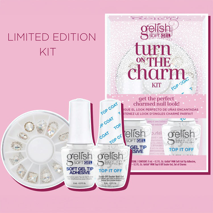 Gelish Mini Limited Edition Turn On The Charm 3 Piece Kit***NOT GETTING PER JESSICA P EMAIL 10/25/2024*** Gelish & Morgan Taylor