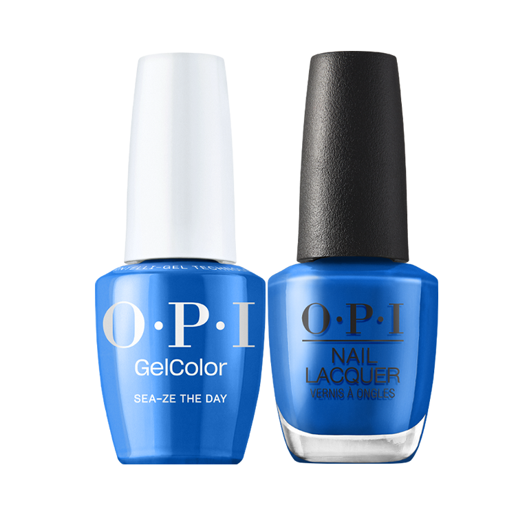 OPI Duo Trip to the Brite Side Collection - Sea-Ze the Day .5 oz.