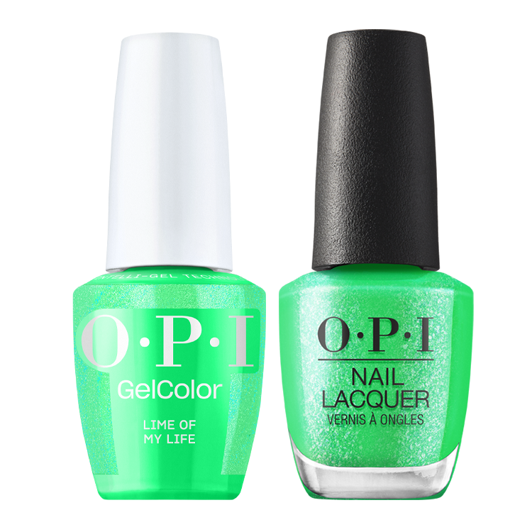 OPI Duo Trip to the Brite Side Collection - Lime of My Life .5 oz.