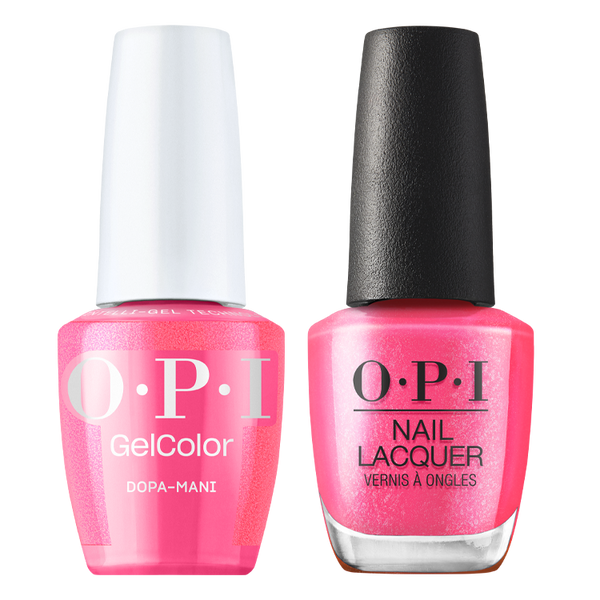 OPI Duo Trip to the Brite Side Collection -Dopa-Mani .5 oz