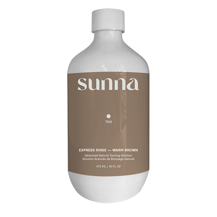 Sunna Warm Brown Express Solution 16 oz.