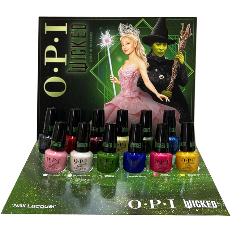 OPI Nail Lacquer Wicked Collection 12 Piece Display