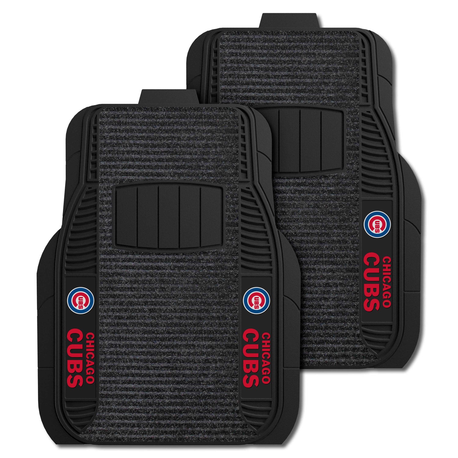 Fanmats Chicago Cubs 2pc Deluxe Car Mat Set