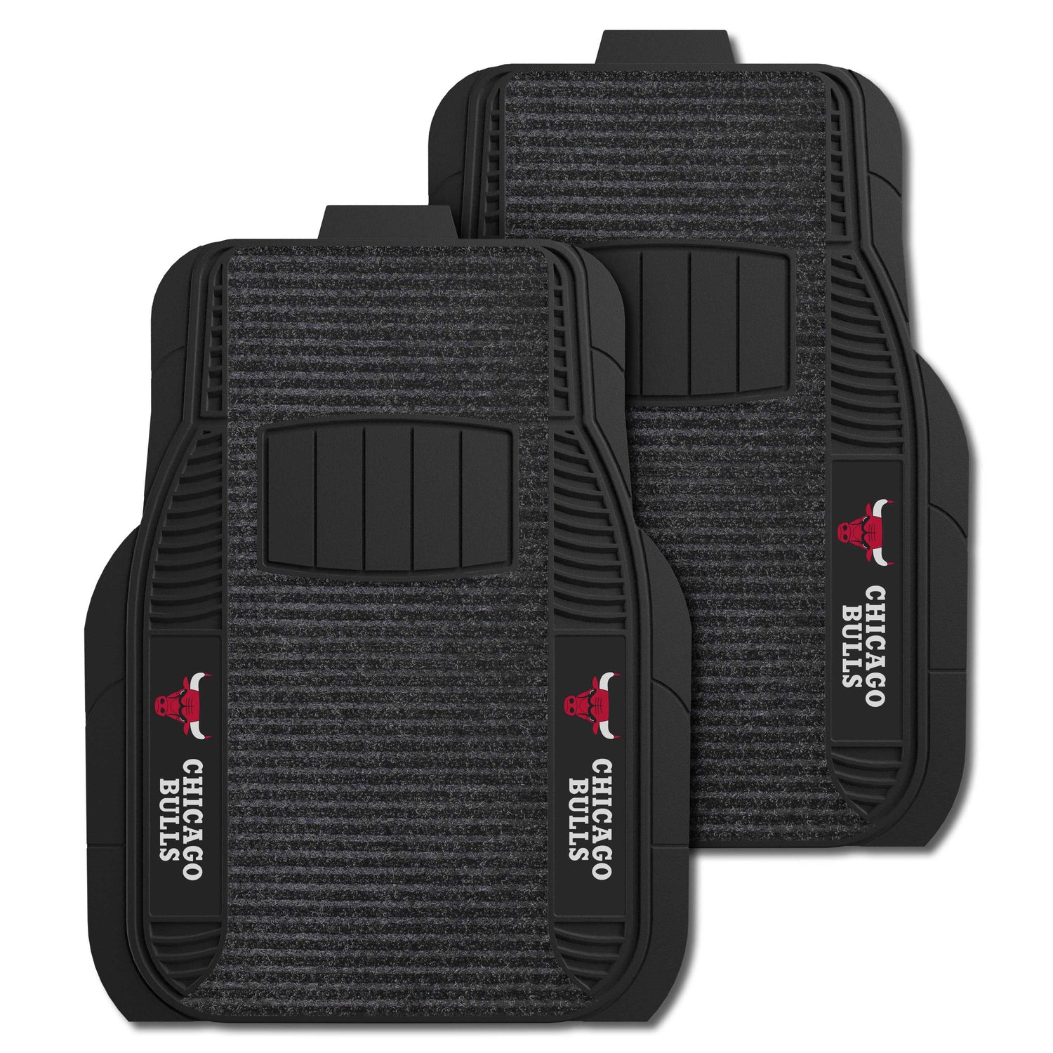 Fanmats Chicago Bulls 2pc Deluxe Car Mat Set