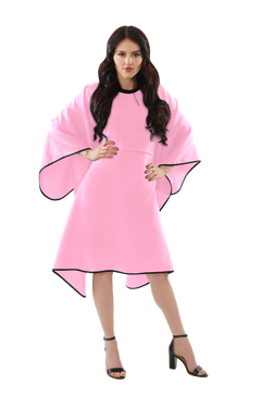 StyleTek Luxury Cape - Pink - PinkPro Beauty Supply