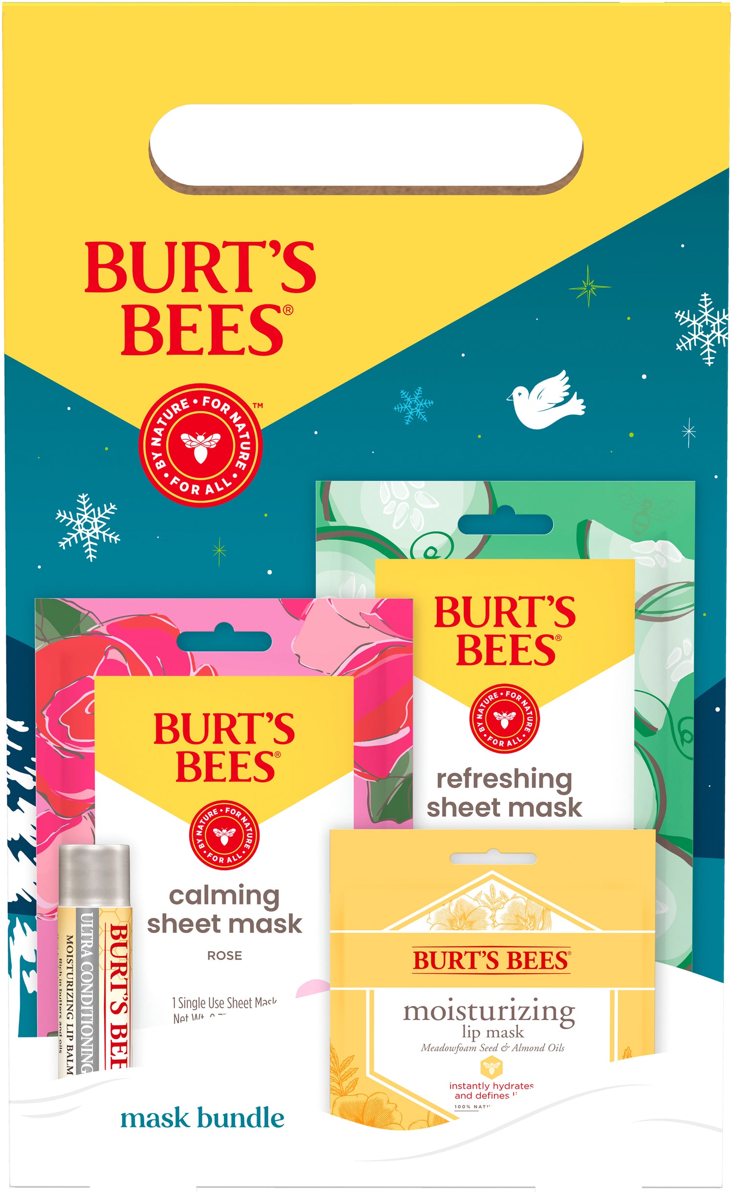 Burts Bees - Gift Set Mask Bundle