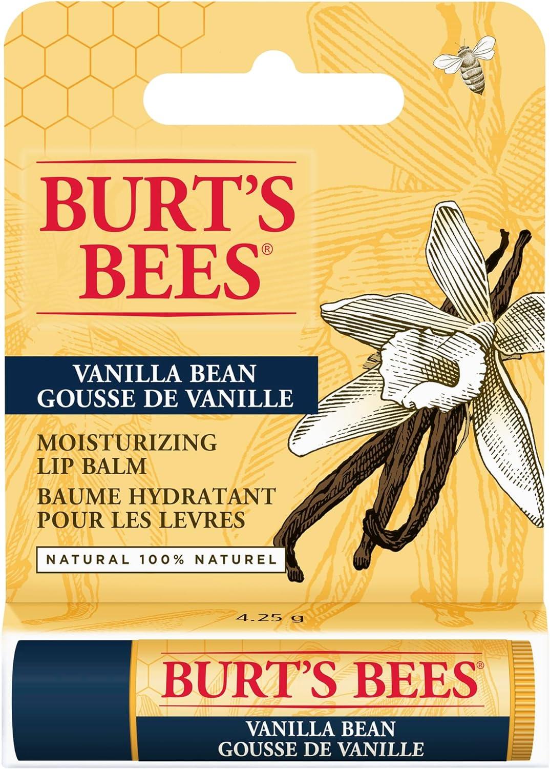 Burt's Bees Vanilla Bean Lip Balm .15oz