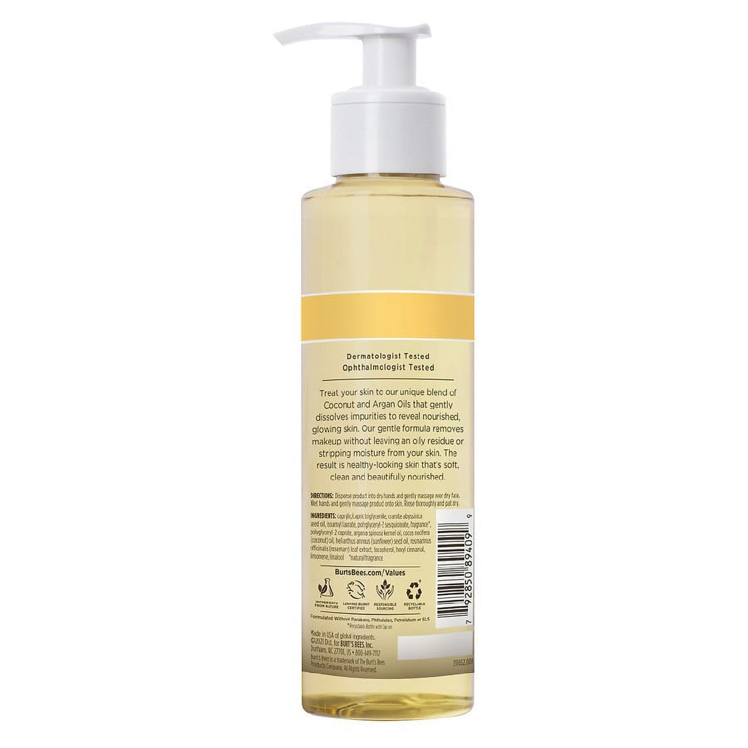 Burt's Bees Cleansing Oil 6oz