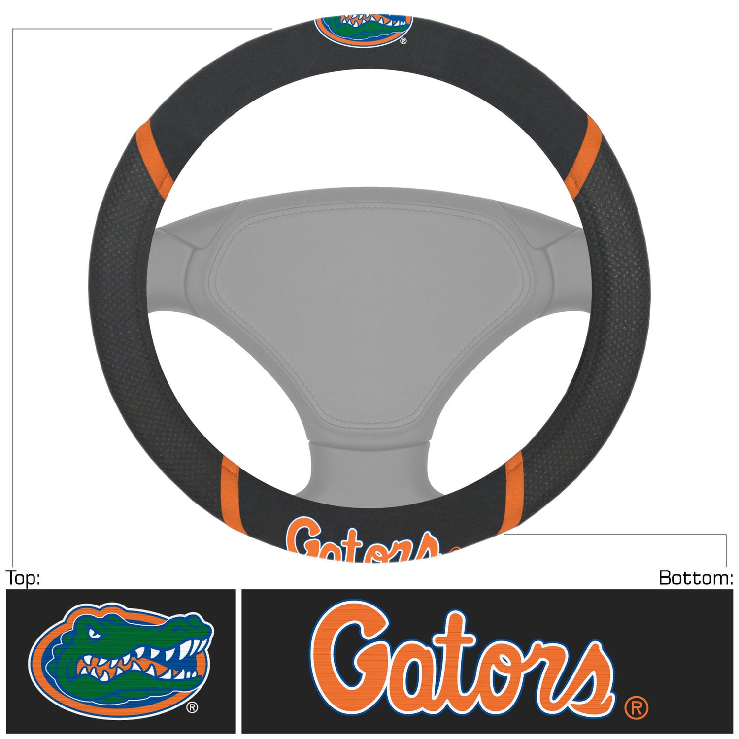 Fanmats Florida Gators Steering Wheel Cover