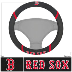 Fanmats Boston Red Sox Steering Wheel Cover Fanmats