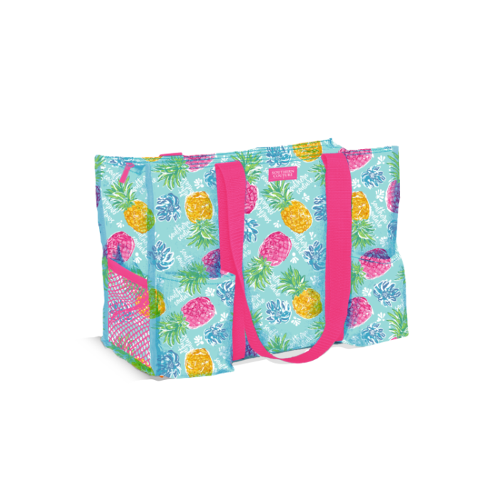 Southern Couture Pineapple Tote Bag - Stylish & Durable Carryall