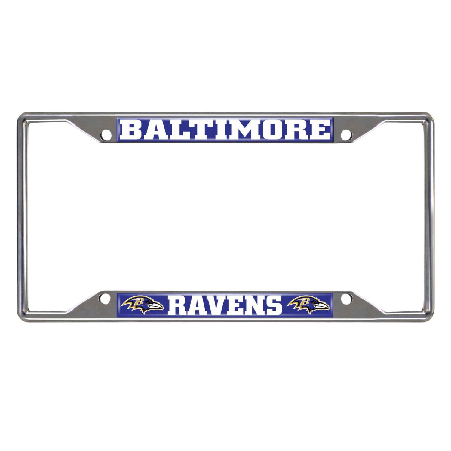 Fanmats Baltimore Ravens License Plate Frame Fanmats