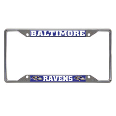 Fanmats Baltimore Ravens License Plate Frame Fanmats