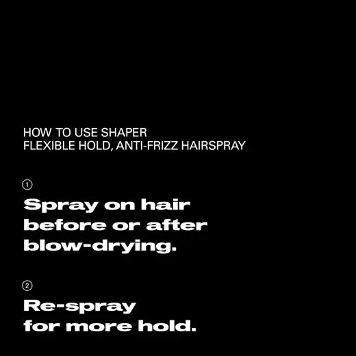Sebastian Professional Shaper | Flexible Hold Anti-Frizz Hairspray VOC 50% 10.5 oz.