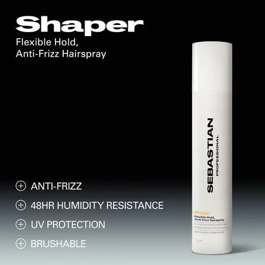 Sebastian Professional Shaper | Flexible Hold Anti-Frizz Hairspray VOC 80%