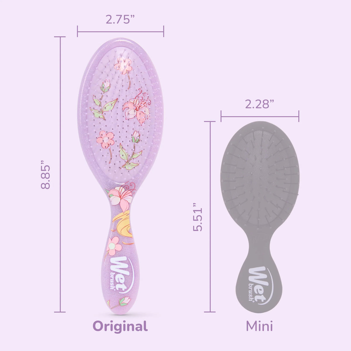 Wet Brush x Dreamy Disney Princess Original Detangler - Rapunzel