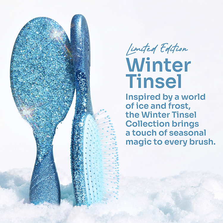 Wet Brush Winter Wonderland Pro Detangler – Blue