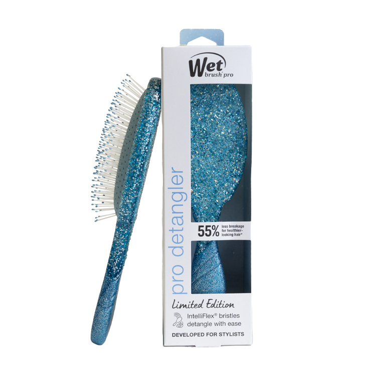 Wet Brush Winter Wonderland Pro Detangler – Blue