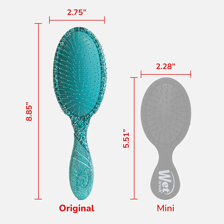 Wet Brush Winter Wonderland Pro Detangler – Green
