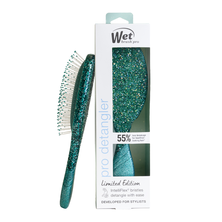 Wet Brush Winter Wonderland Pro Detangler – Green