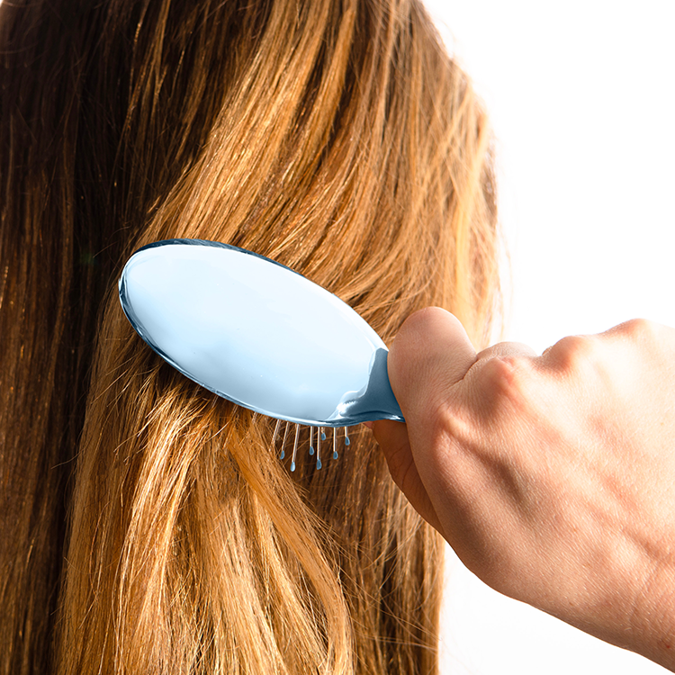 Wet Brush Festive Finish Mini Detangler – Blue