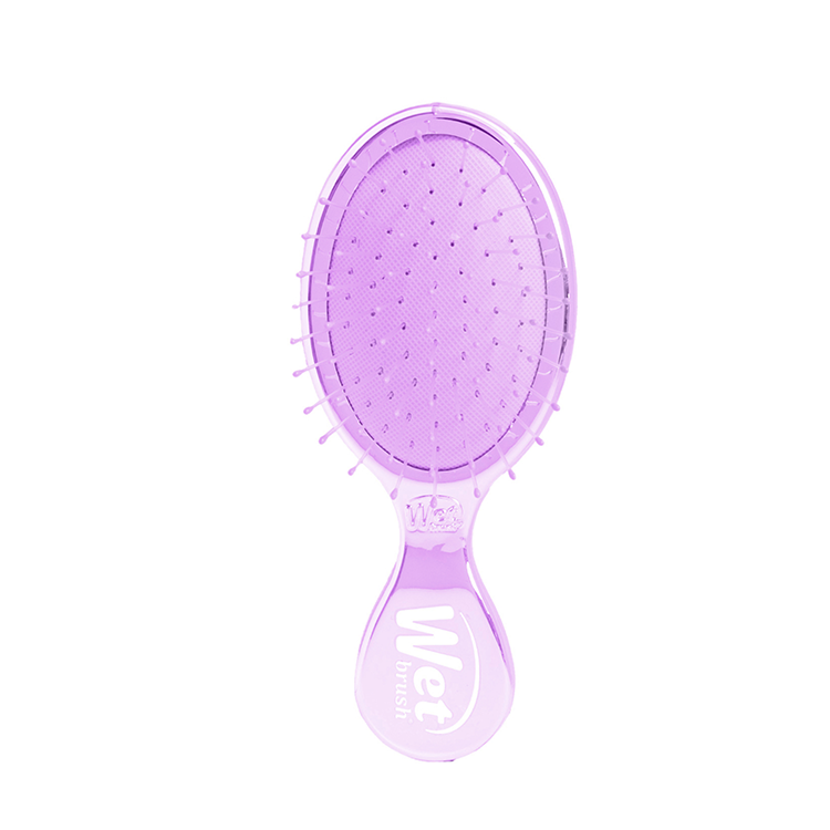 Wet Brush Festive Finish Mini Detangler – Purple