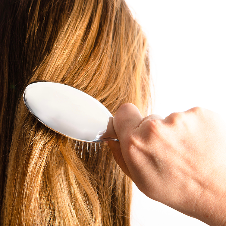 Wet Brush Festive Finish Mini Detangler – Silver