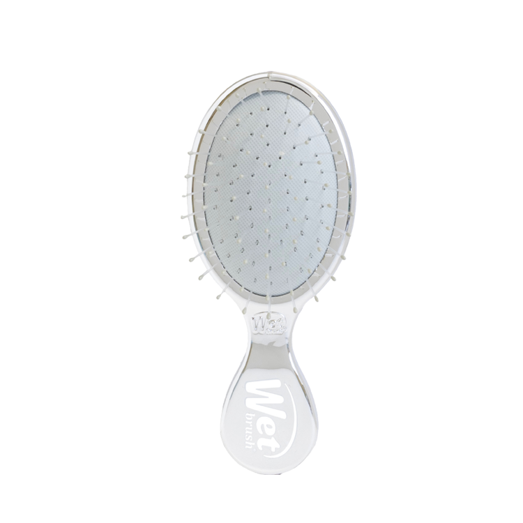 Wet Brush Festive Finish Mini Detangler – Silver