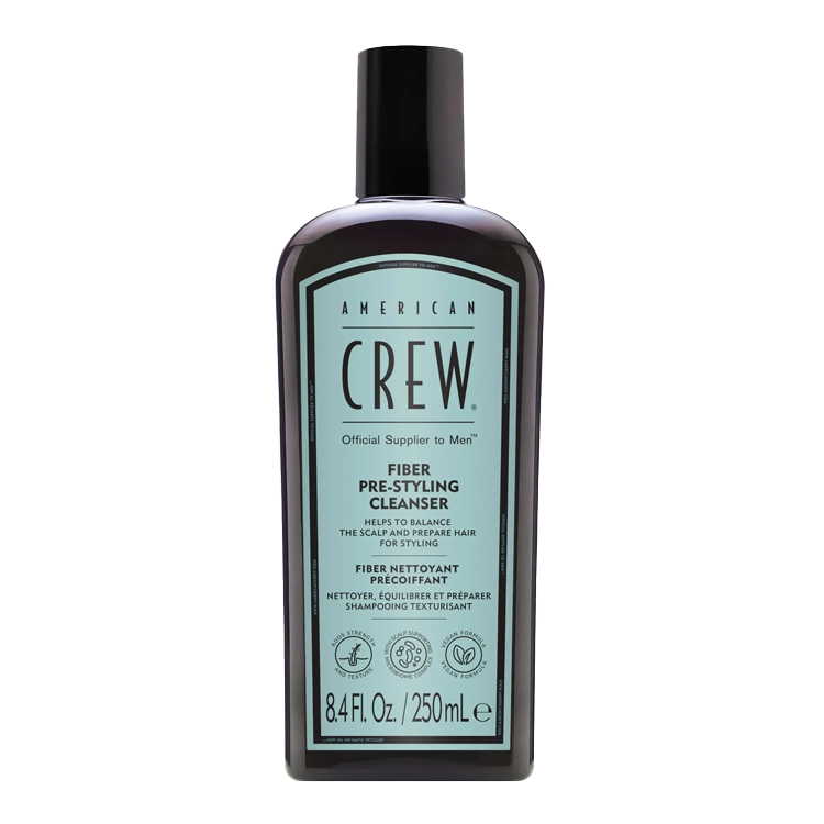 American Crew Fiber Pre-Styling Shampoo 8.4 oz - PinkPro Beauty Supply