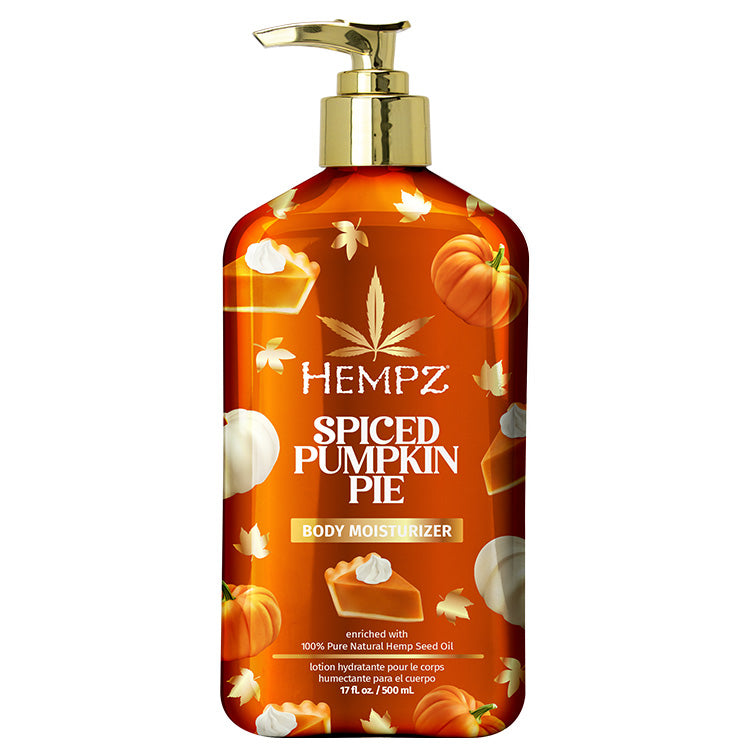 Humectante de pastel de calabaza con especias Hempz - 17 oz.