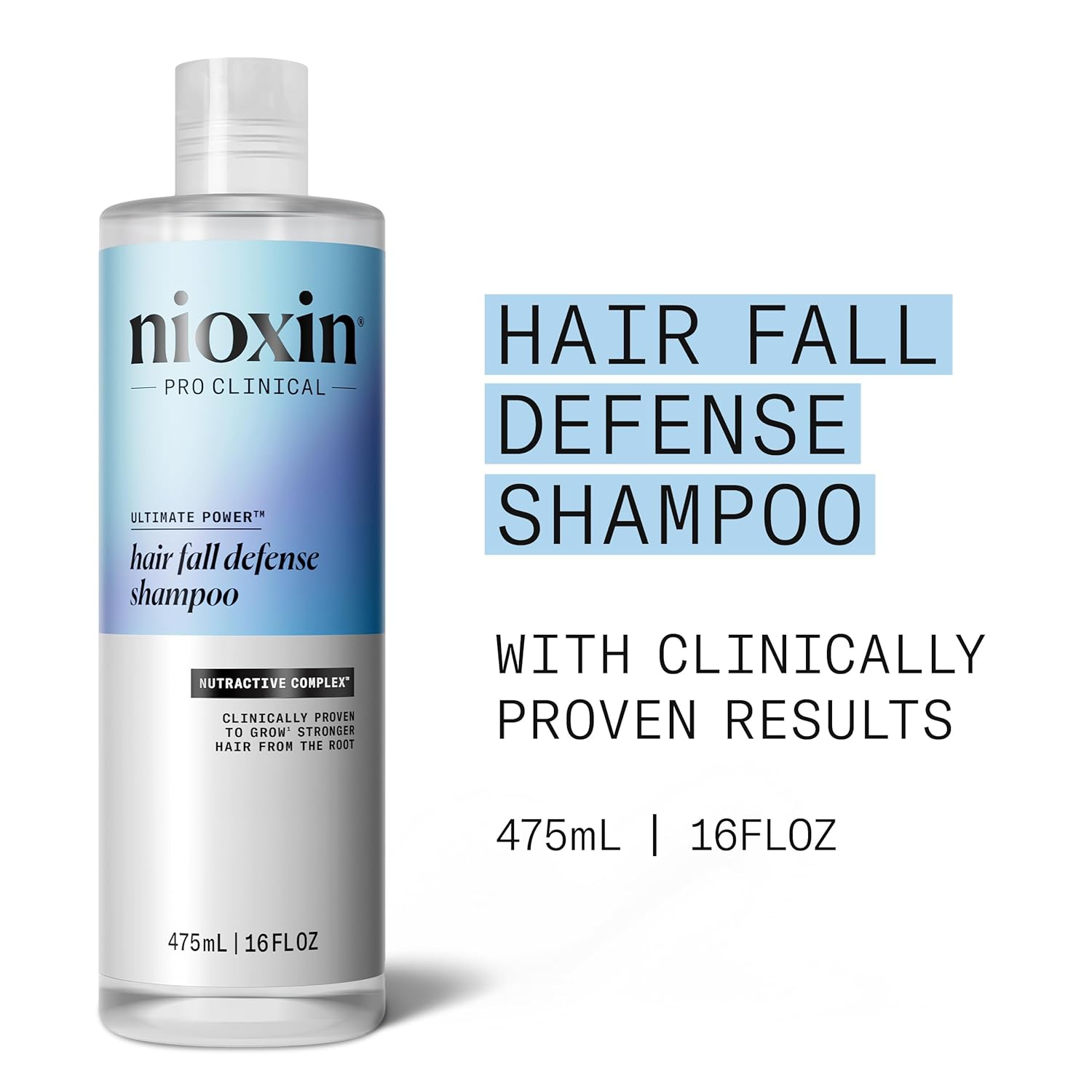 Nioxin Hair Fall Defense Shampoo 16 oz.