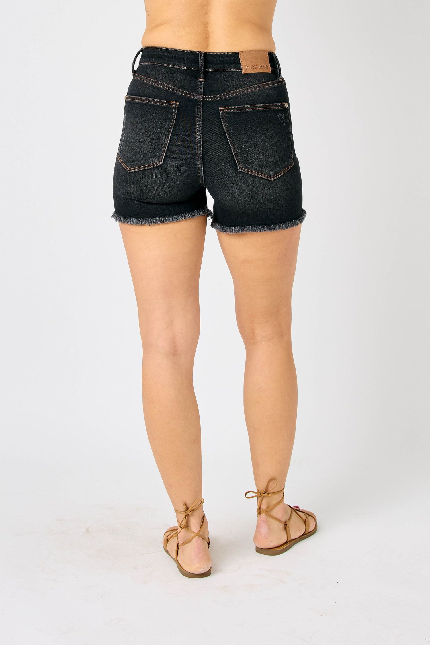 Judy Blue Black Jean Shorts