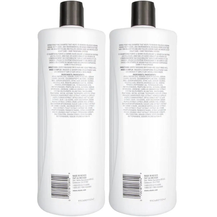 Nioxin System 1 Shampoo & Conditioner Duo 33.8 oz.