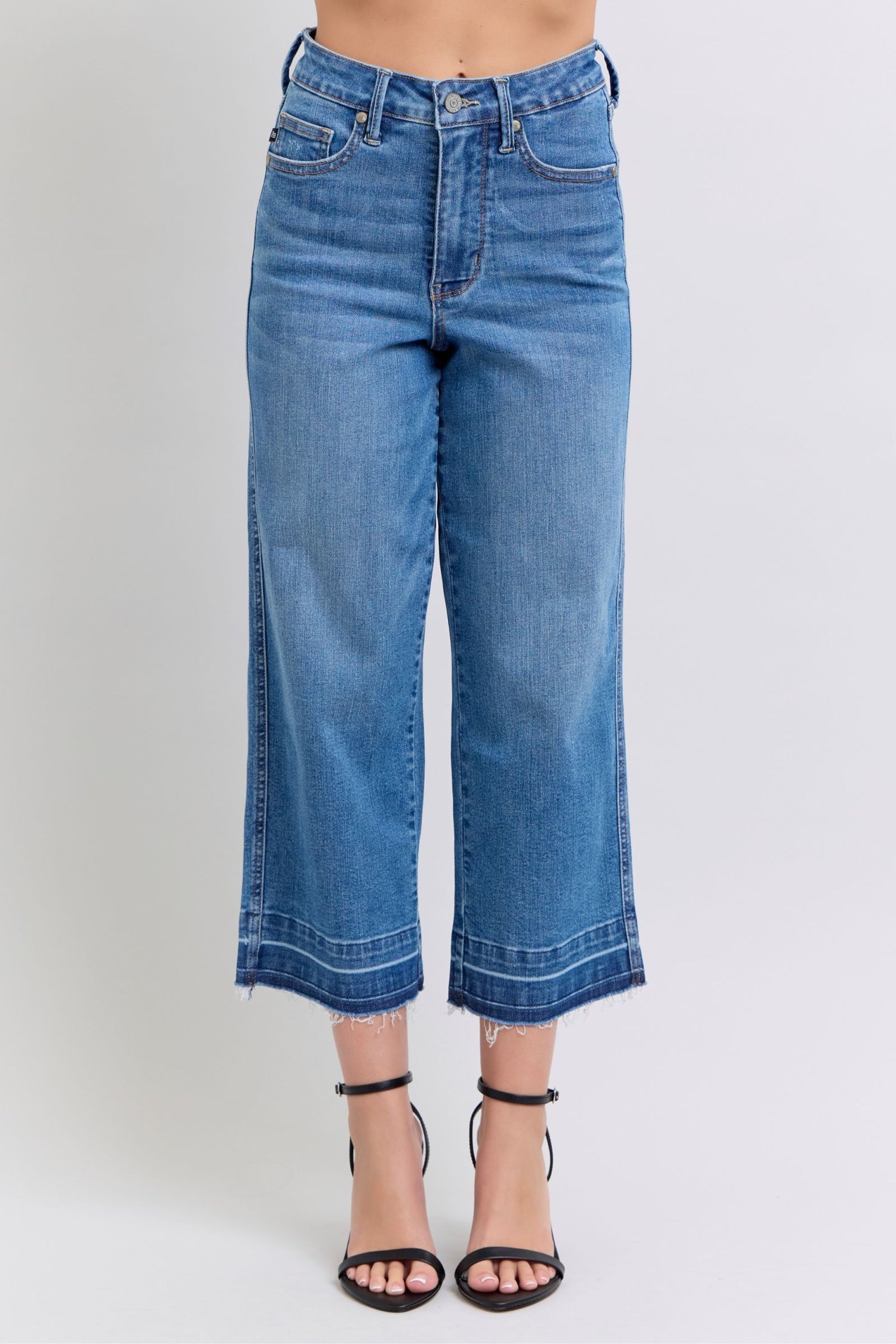 Judy Blue Cropped Tummy Control Jeans Judy Blue