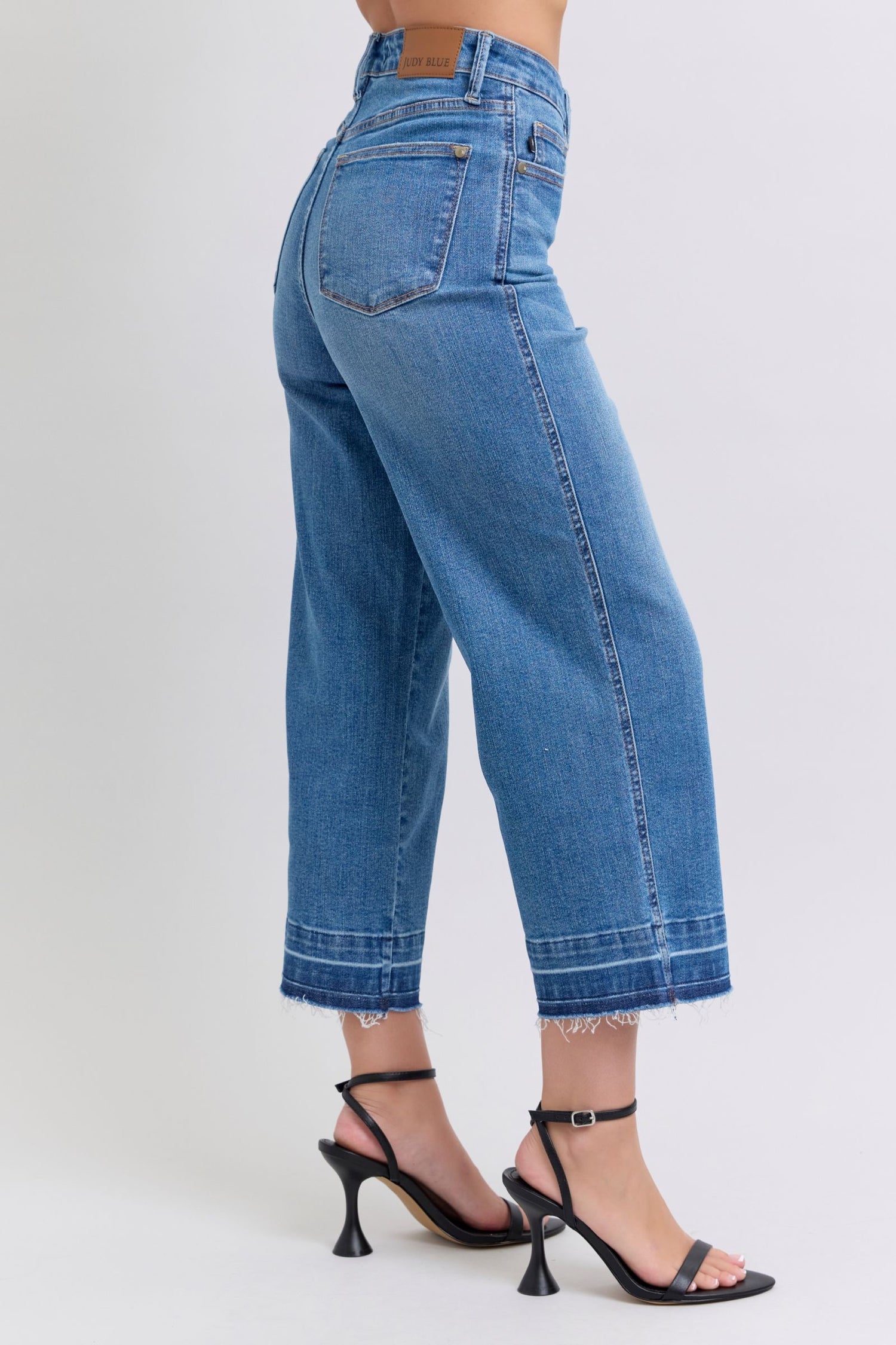 Judy Blue Cropped Tummy Control Jeans Judy Blue