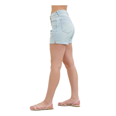 Judy Blue Aztec Lined High Rise Cuffed Shorts - PinkPro Beauty Supply
