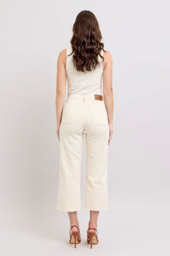 Judy Blue Cropped Cream Jeans Judy Blue