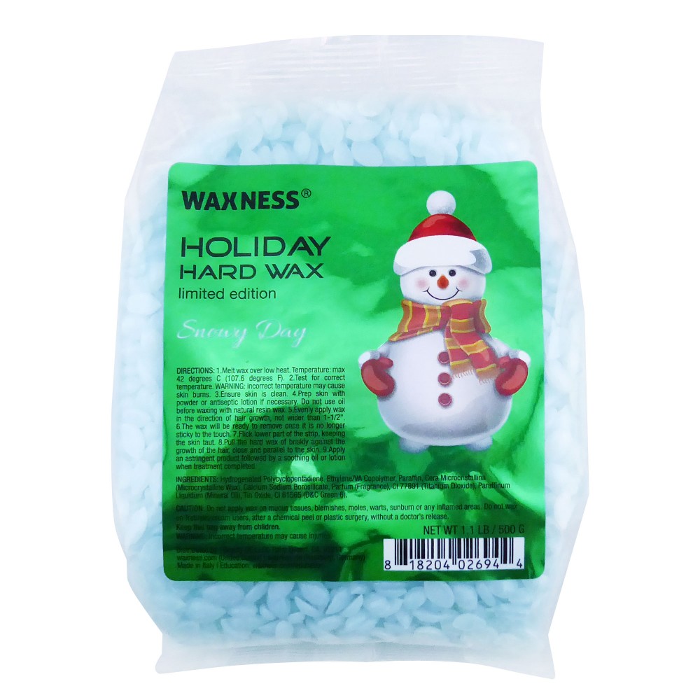 Waxness Holiday Limited Edition Hard Wax Snowy Day 1.1 lb / 500g