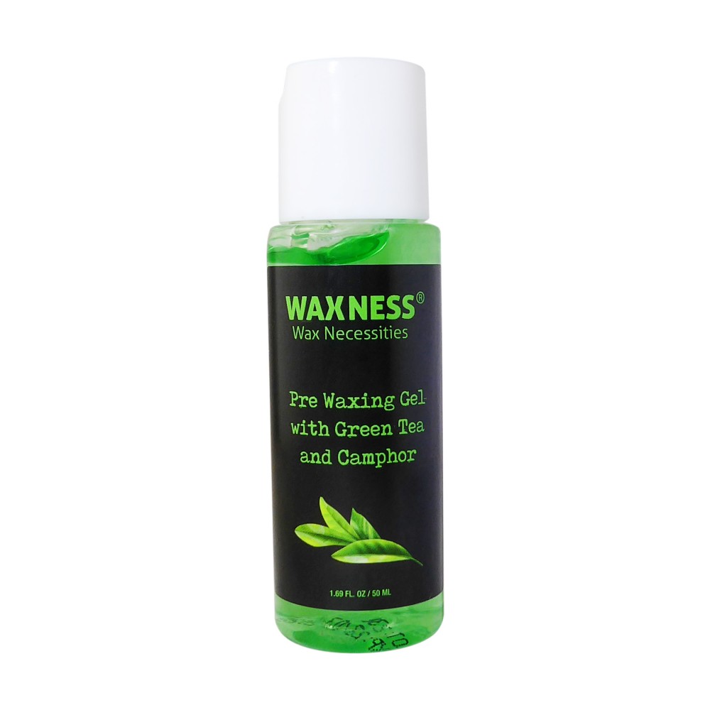 Waxness Pre Waxing Gel with Green Tea and Camphor 1 fl oz / 50 ml Small Size