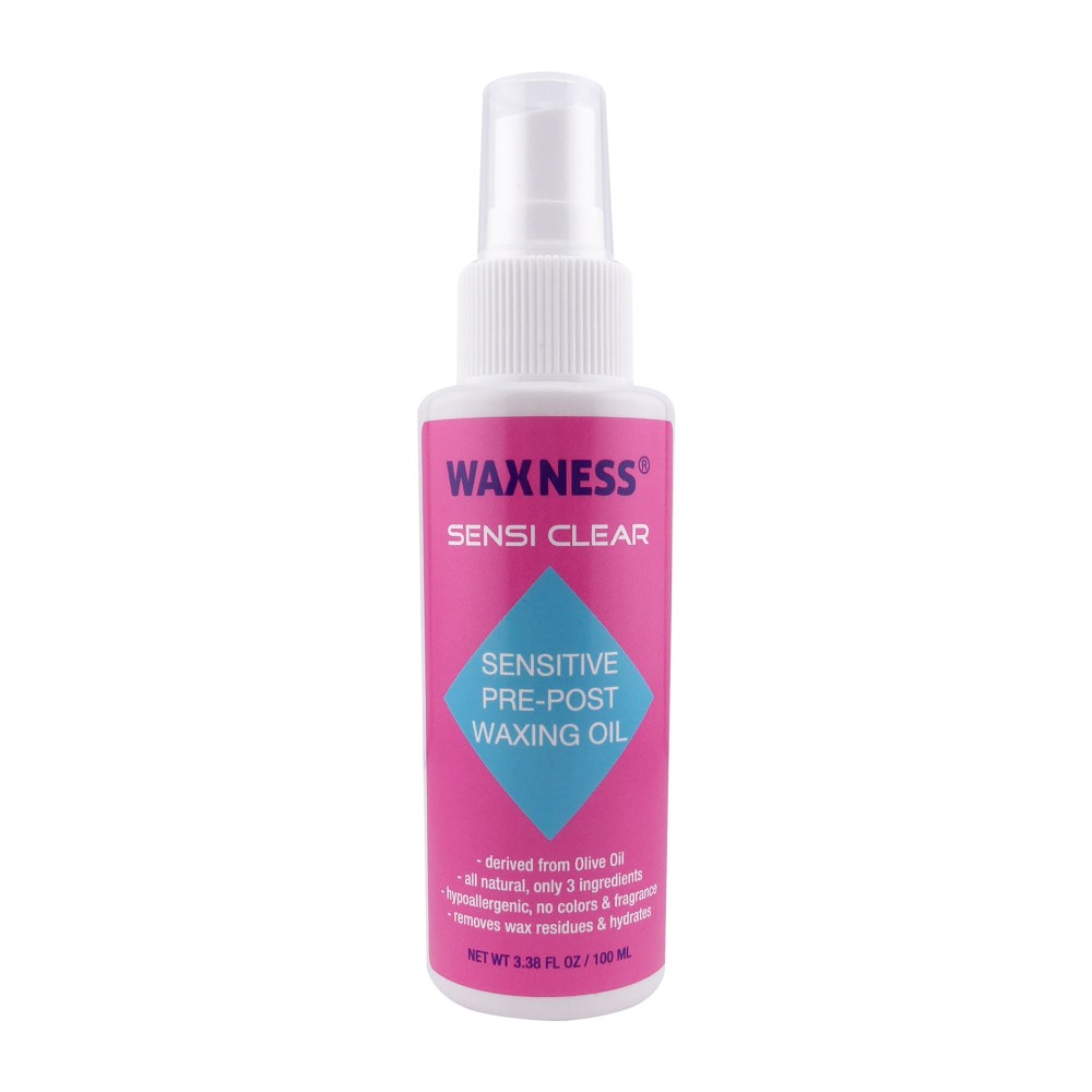 Waxness Sensi-Clear Pre-Post Waxing Oil 3.38 fl oz 100 ml