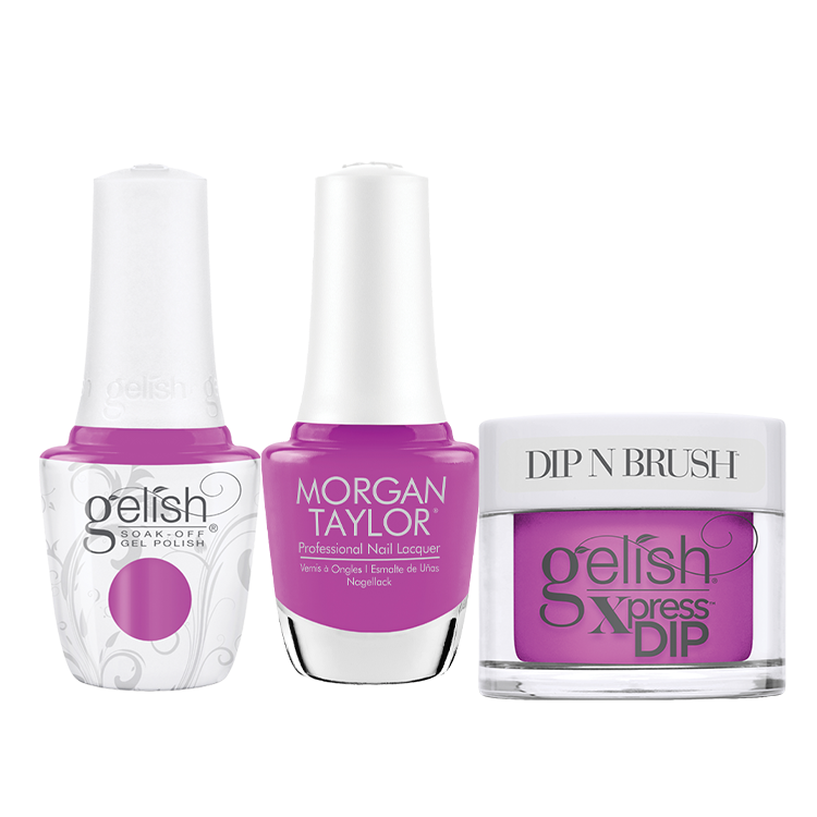 *Pre-Order* Gelish & Morgan Taylor Trio Keep It Juicy - Bear-Y Juicy