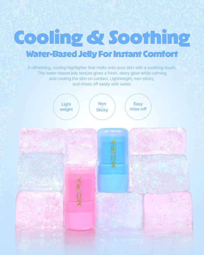 MOIRA Jelly Stick Icy Glow Rose Pop