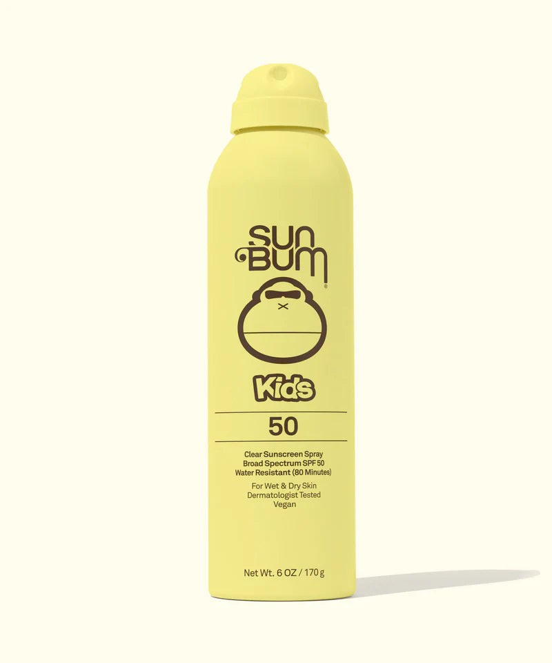 Sun Bum Kids SPF 50 Clear Sunscreen Spray 6 oz.