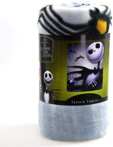 The Nightmare Before Christmas Radical Jack Fleece Throw 45