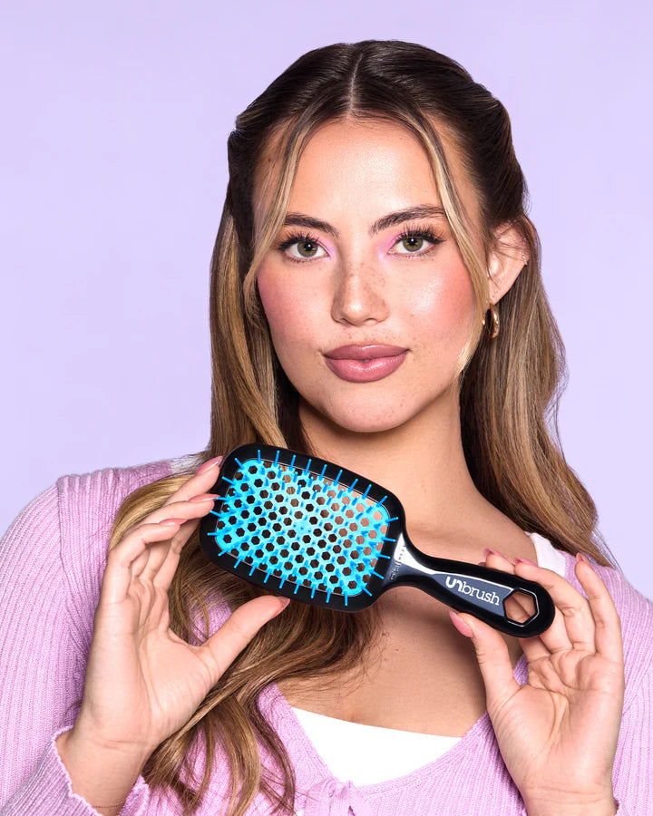 UNbrush Detangling Regular Hair Brush - Ocean